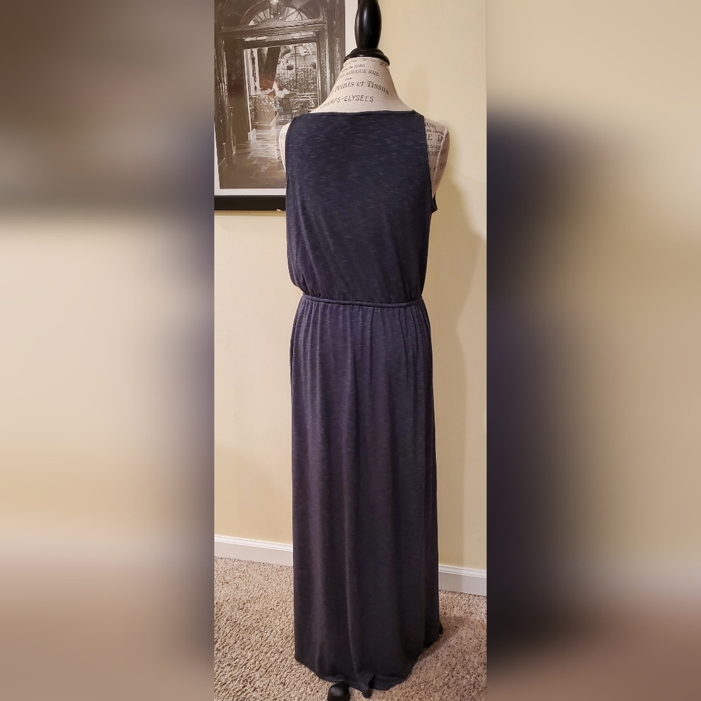 Mossimo maxi dark grey dress - Picture 2 of 6